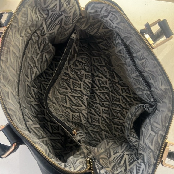 Marc New York Black Satchel with Gold Accents - Picture 14 of 15